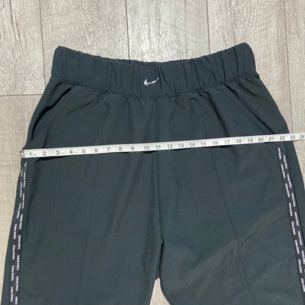Nike Pro XL Flex Women’s Woven loose For Pants CJ4161-010 Black‎ Pull On - Picture 4 of 14